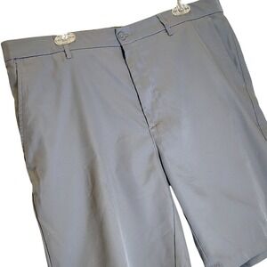 Greg Norman for Tasso Elba Mens Gray Golf Shorts Size 36 Polyester FA18 43102‎